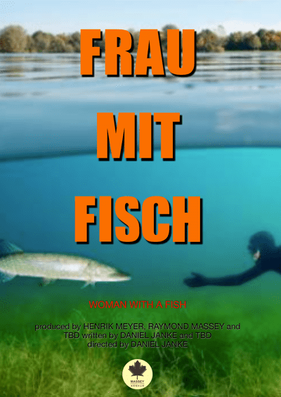 FRAU MIT FISCH poster